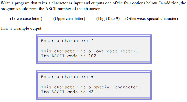 This is in C, not C++. Write a program that takes a