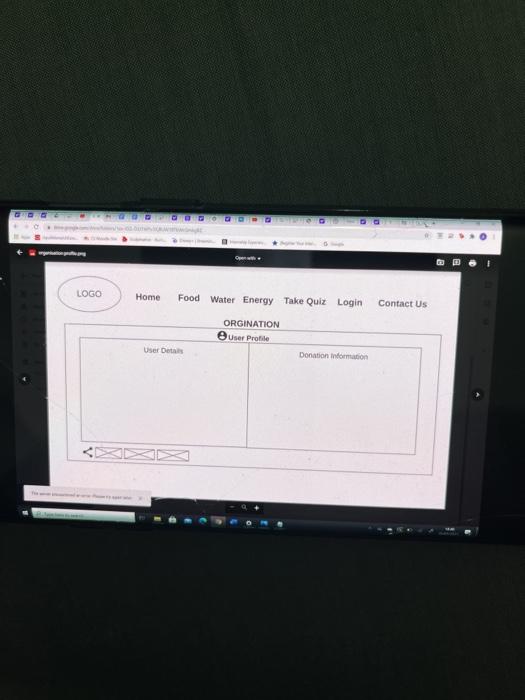 create an html page using an bootstrap. its an wire frame of