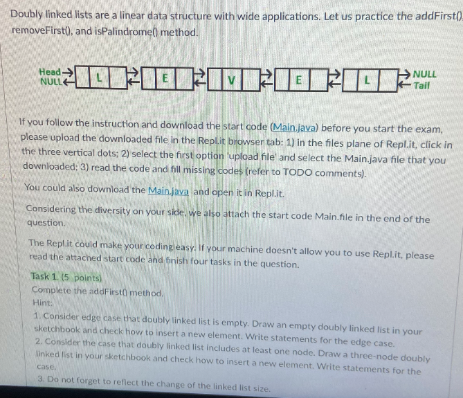 CODE IN JAVA 'Here is the code: public class Main{ public static