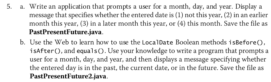 Include a name, a phone number, and four Boolean fields that represent
