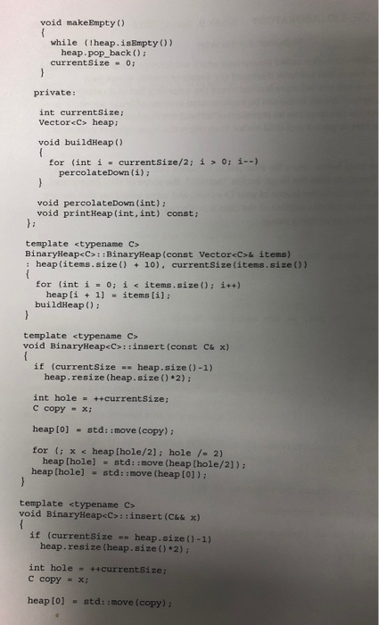 that a choice was made to define the member functions with the