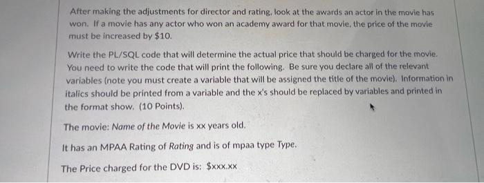 the new DVD's that are delivered to the store. The pricing strategy