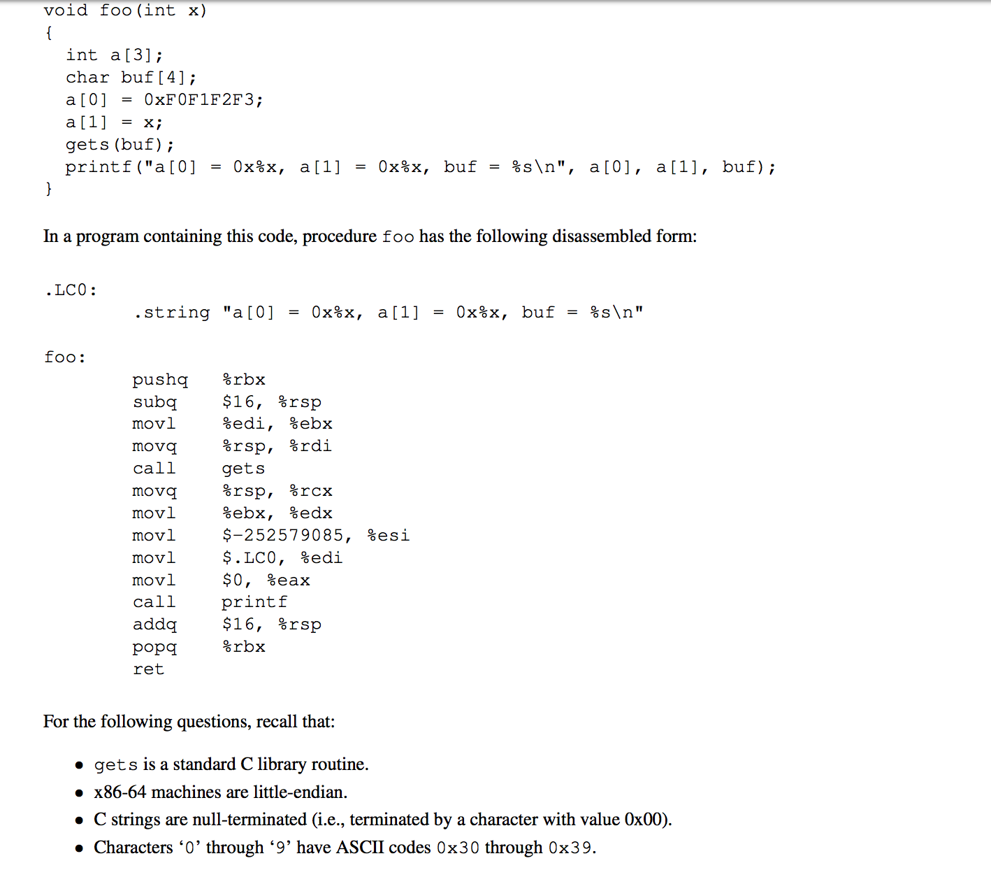  Here's some "low-quality code given to me: The questions asks to