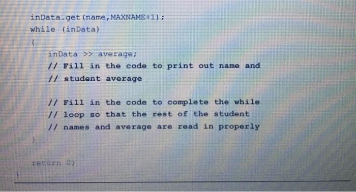 the data is properly read from grades.txt. and the desired output to