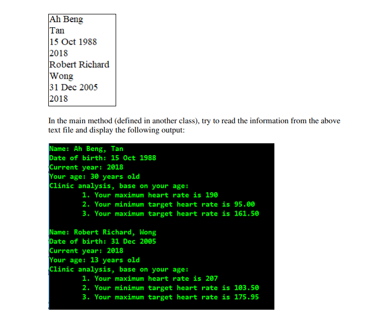 Apr, May, Jun, Jul, Aug, Sep, Oct, Nov, Dec} Objective Classes and
