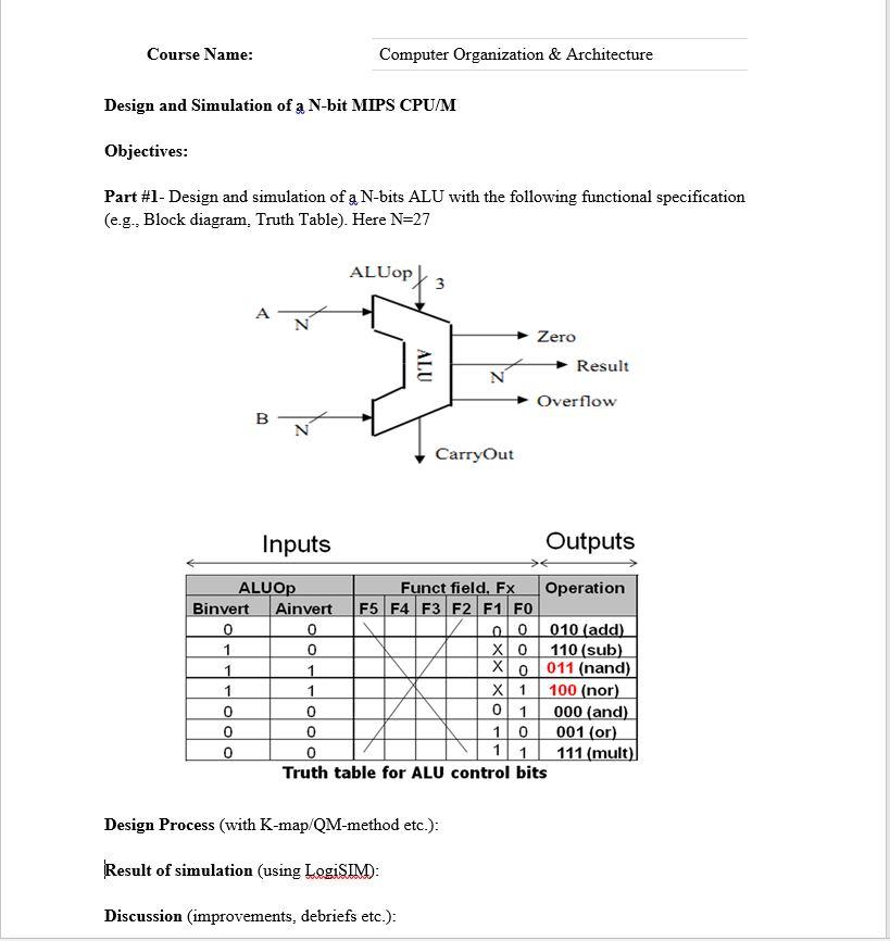  Here is a sample simulation work for a 4 bit multiplier.