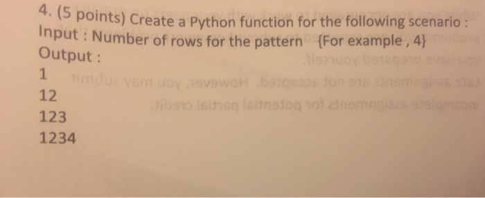  Please provide a screenshot of the python function and the outcome