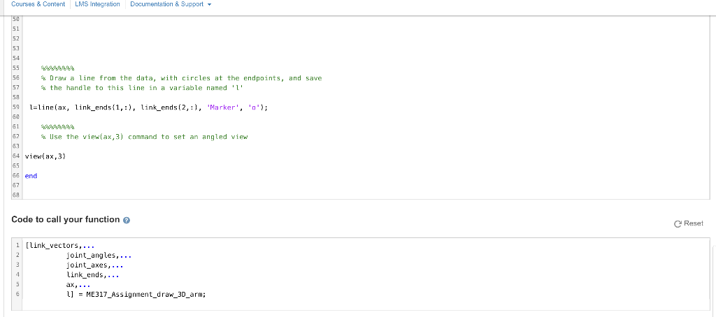 of the local frame, and third link should be along the local