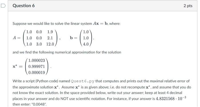 computation gives us pairs (xi,yi)(i=1,,N) then these data fall approximately on a