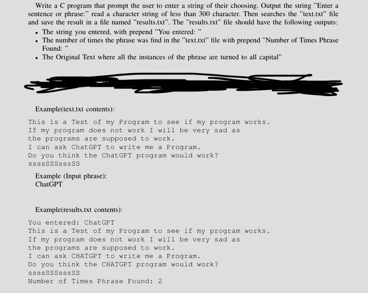  Write a C program that prompt the user to enter a