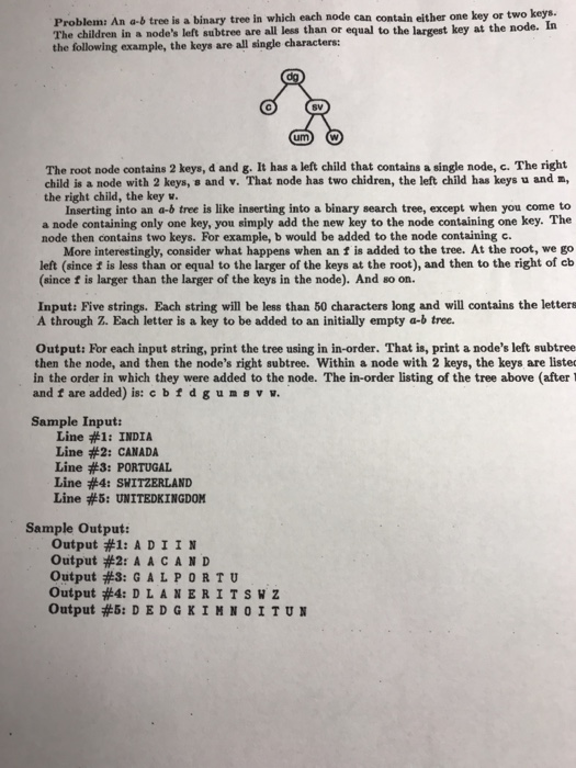 Write a program in C++. Please provide three files separately 1. Header