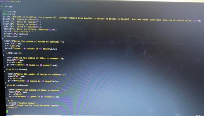 what would be my func.h and func.c for this code? using putty