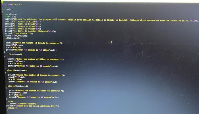 with C language with SSH main 1 Lat choice Beatab PRIATE"Wecome to