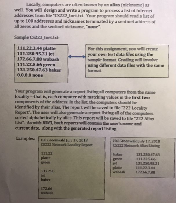  Could someone write this program in C language not C++. Locally,