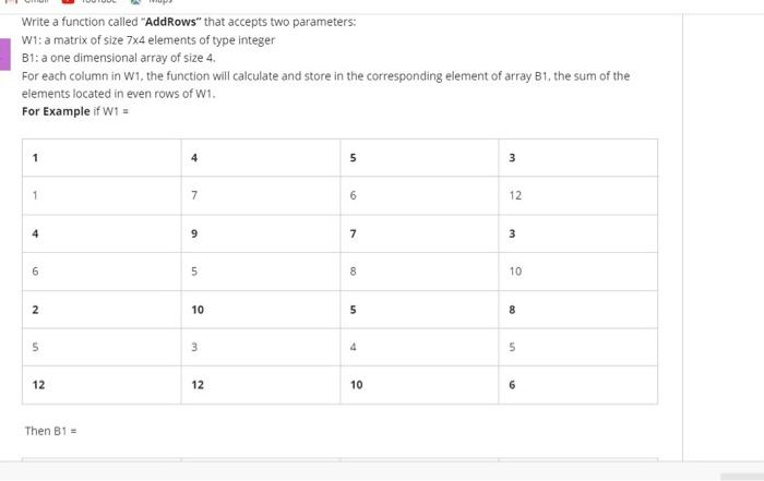  Write a function called "AddRows" that accepts two parameters: wi: a