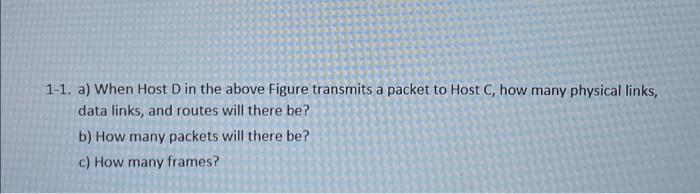 Link A-R1 Host C Physical Link (A-X1) Switch X4 Switched Network Y