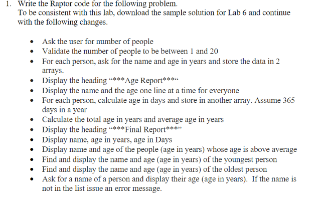  what would the raptor coding look like for this problem? I