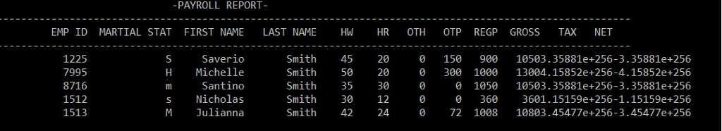 Case Study: Phase 1) Create an Employee class for a basic payroll