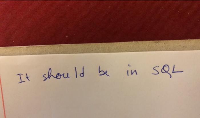 against himself, so player1 should not be equal to player2. Column Name