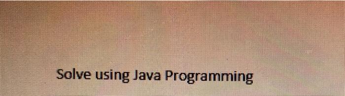 Rock, Paper, Scissors against the computer. The program should work as follows.