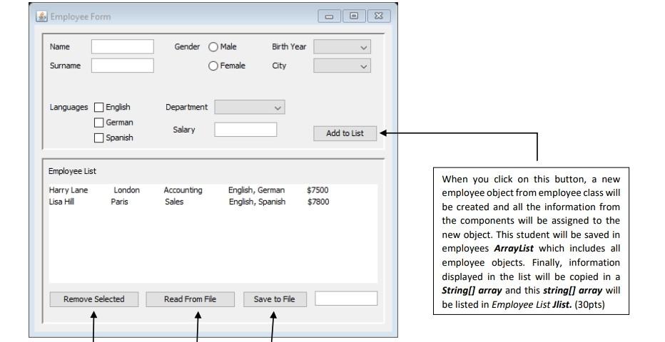  This is made using jframes. We need to write the code