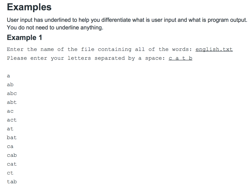 words = set () for word in f. readlines) all words.add(word.strip()) letters