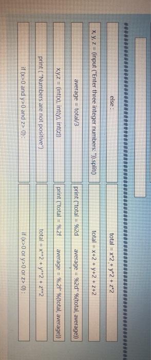 by the user. It checks whether or not all the numbers are