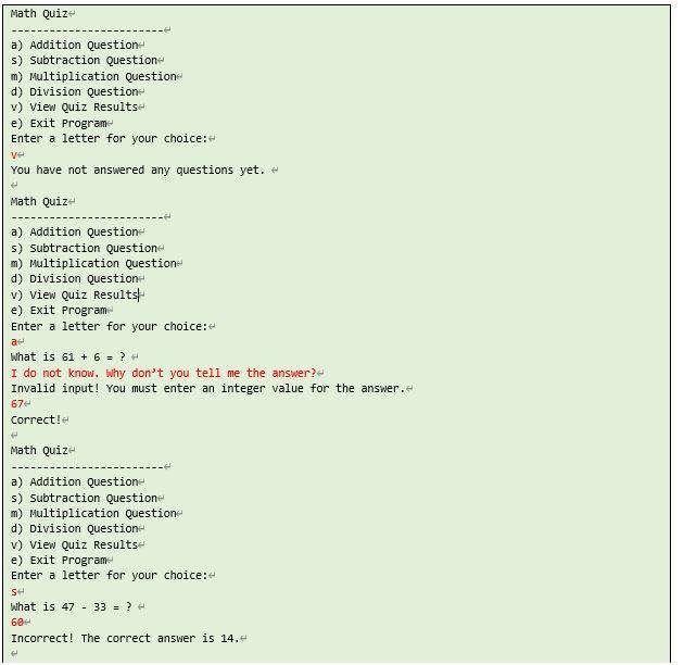 C# Use methods to implement a modularized menu-driven program that allows a