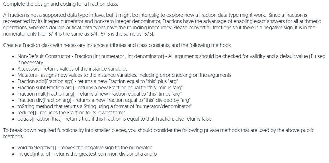 write the code in Java Complete the design and coding for a