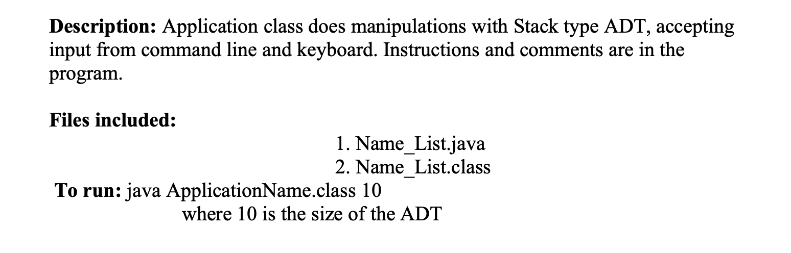 in a simplest case just a number, string, or a personal information