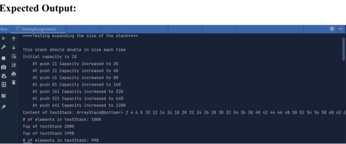  Question 1 [in Java please] !!!!! The goal of this assignment