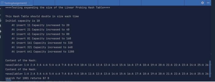 we covered in this course. The size of the array that holds