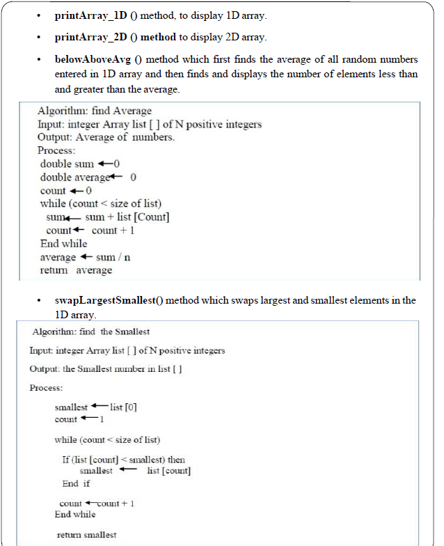 Lab1_Arrays. Inside this project, create a file with the name ArrayExercises. 2.