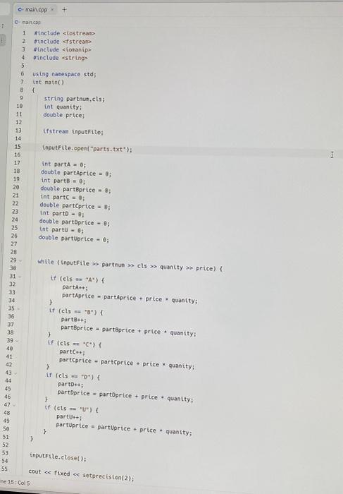 my codes 3. picture is my output. now, my output is missing