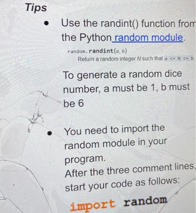a dice (with six numbers) for 1000 times and then calculates and