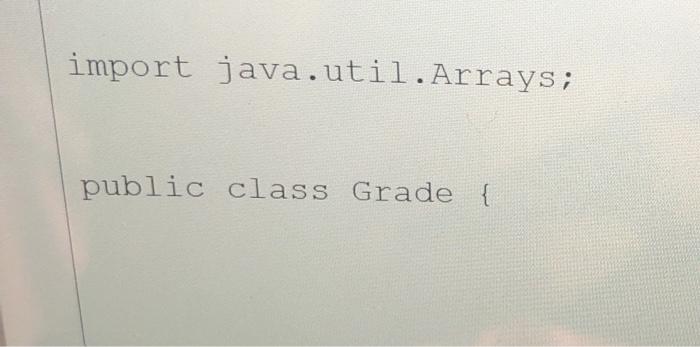 complete this use java The main method shown below should compute the