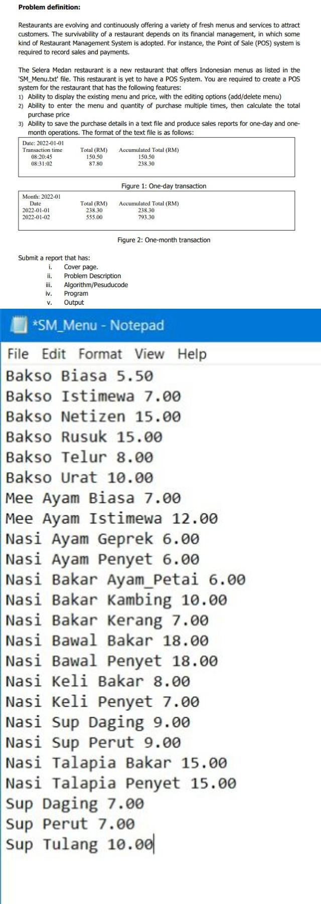 c Problem definition: Restaurants are evolving and continuously offering a variety of