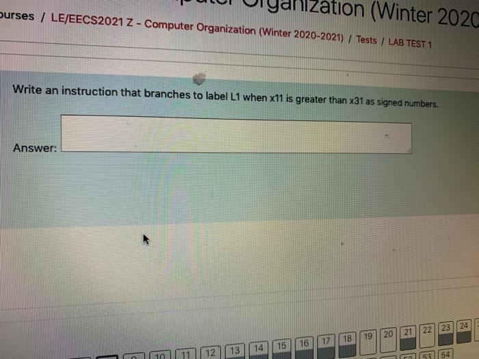 i need help with this branching question Computer organization ASAP ourses /