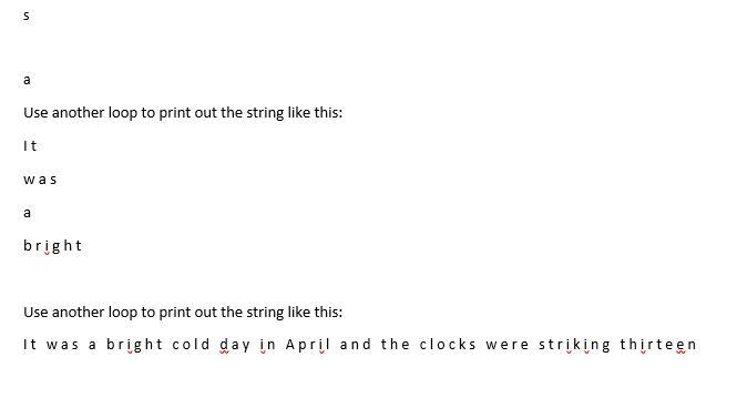 George Orwell: "It was a bright cold day in April and the