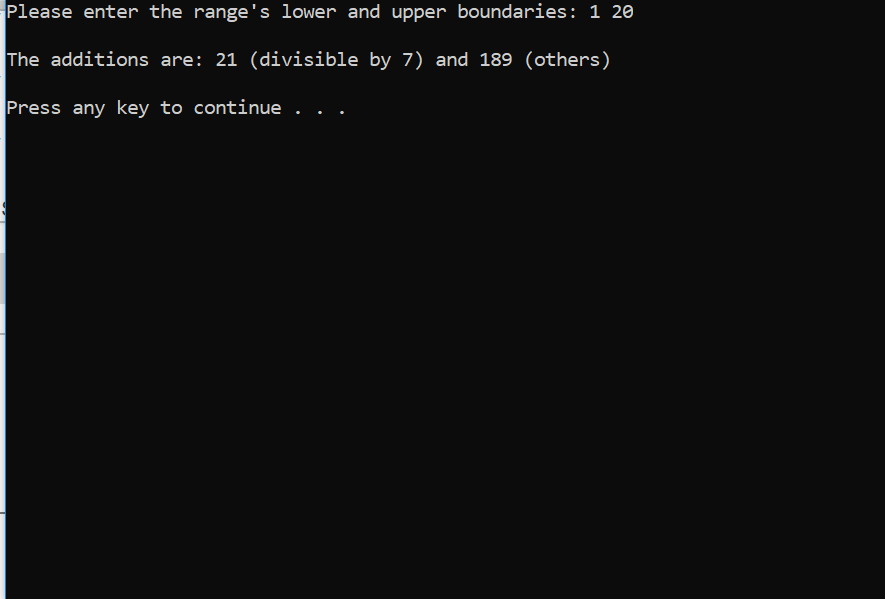 either 'y' or 'n'. If the answer is incorrect, the functions keeps