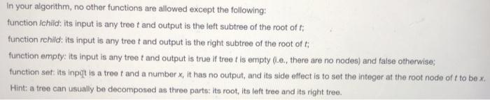 Here is an example of a binary tree, 3 5 7 The