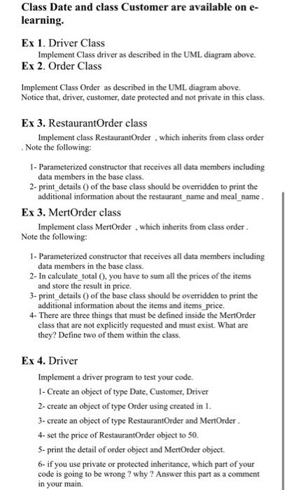  using c++ please #pragma once #include using namespace std; class Date