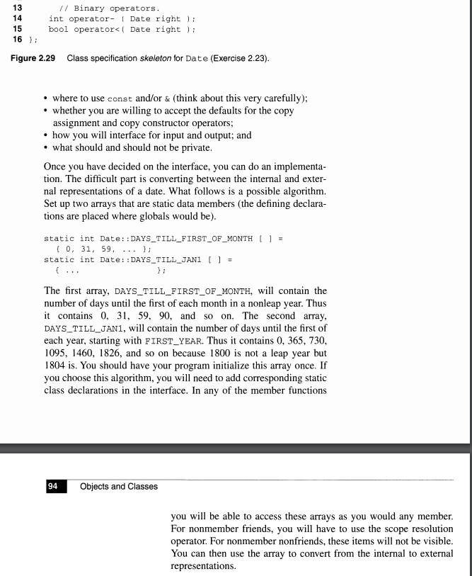 should be able to represent any date from January 1, 1800, through