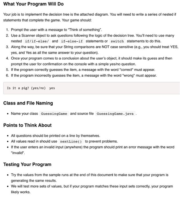 picture, such as if/if else and switch and boolean. And for the