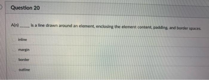 using the browser prefix. ms -le- -wor Question 20 Aln) is a