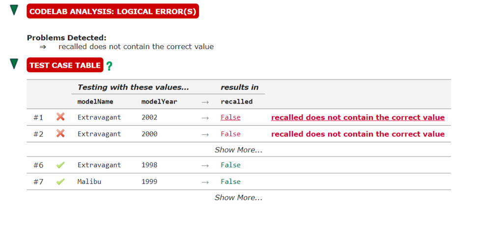 line from model years 1999-2002. Given variables modelYear and modelName write a