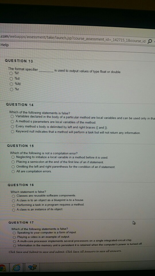 all of the above wil work QUESTION 2 Which of the following