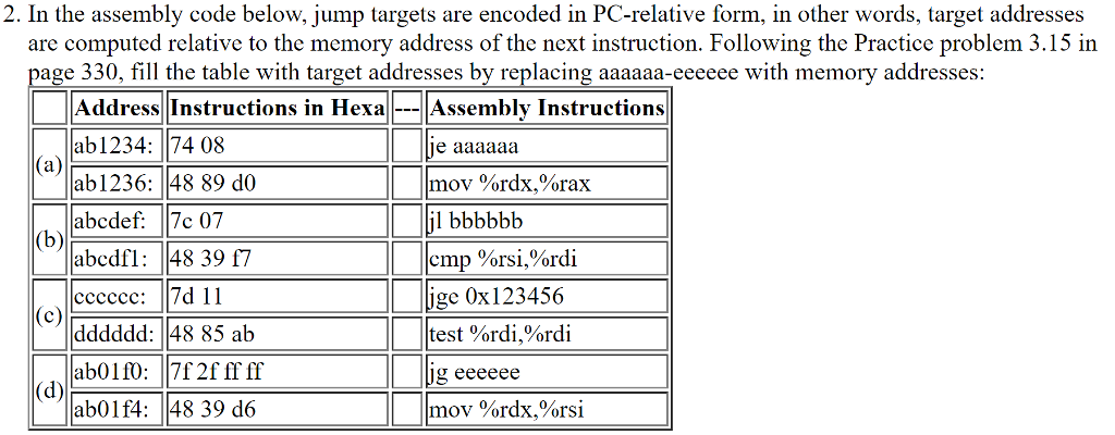 connected with assembly language. There are 5 tasks - 1, 2, 3,
