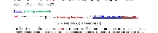 use the fplot to plot the function in the range of x