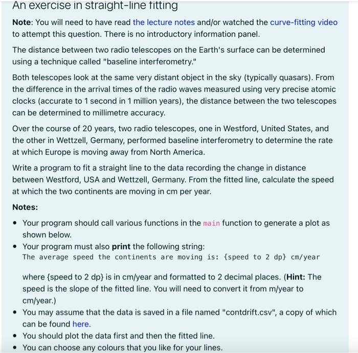 to have read the lectures and or watched the converting video to